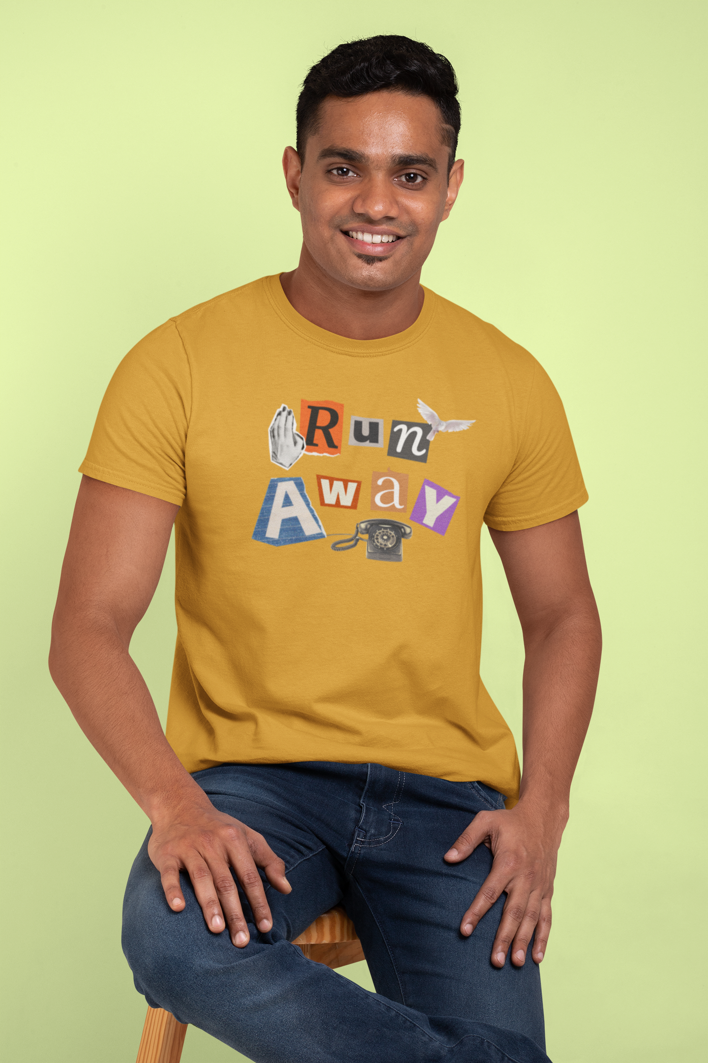 Run Away Collection: Classic Cotton T-Shirt