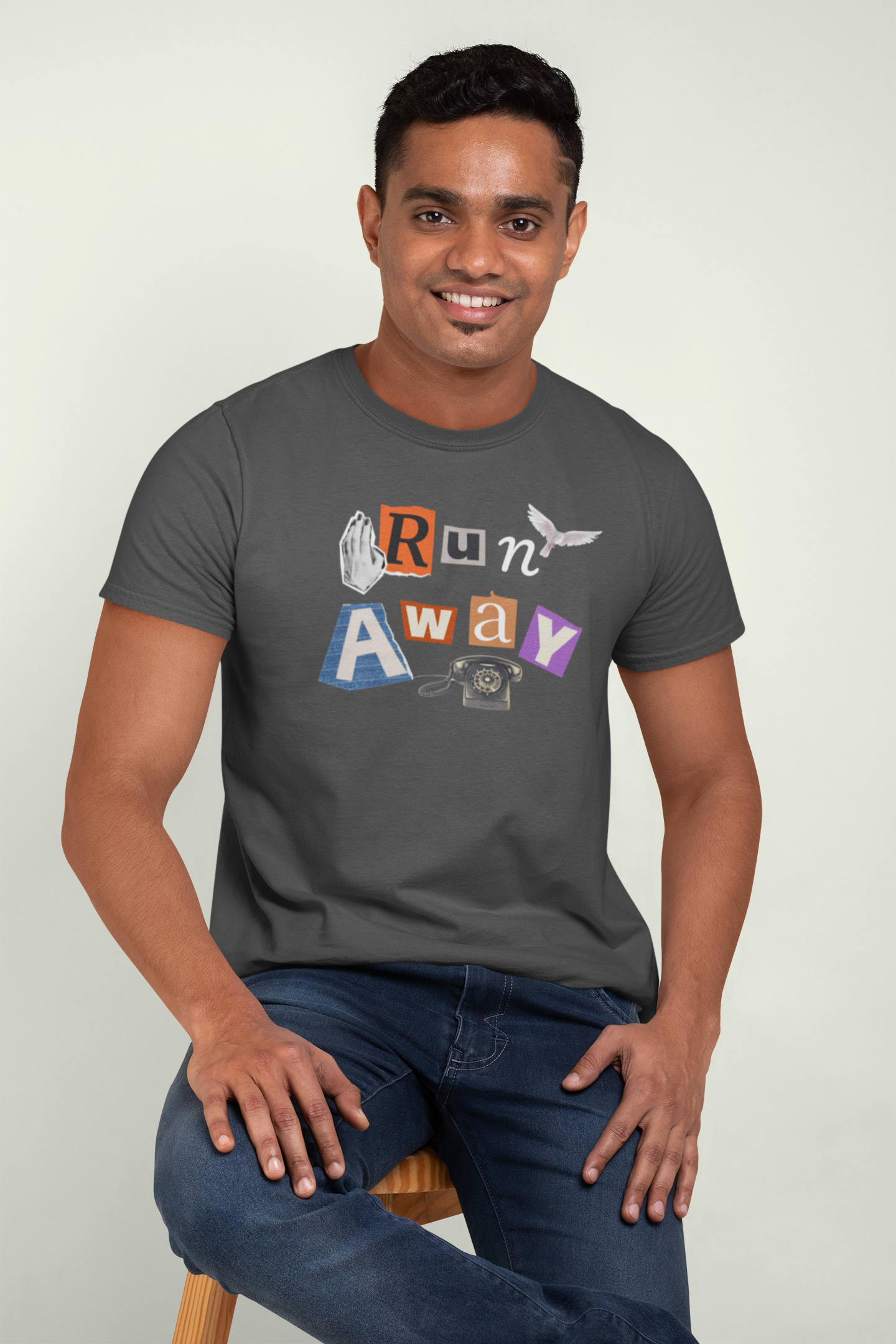 Run Away Collection: Classic Cotton T-Shirt