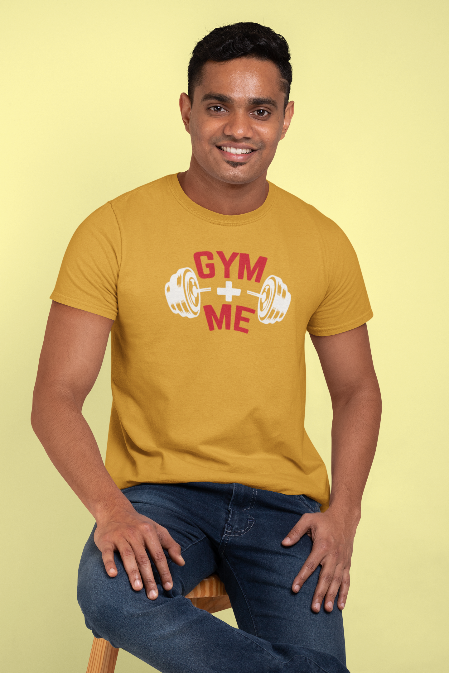 Unleash Your Inner Beast with our 'GYM Rat' Cotton Workout Tee