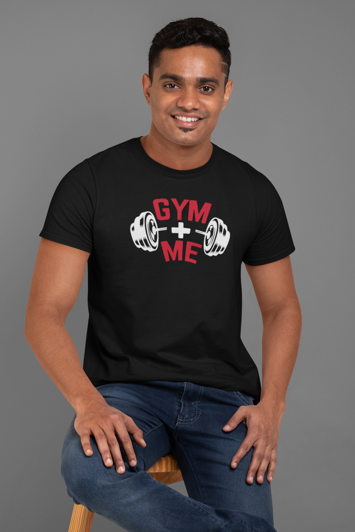 Unleash Your Inner Beast with our 'GYM Rat' Cotton Workout Tee