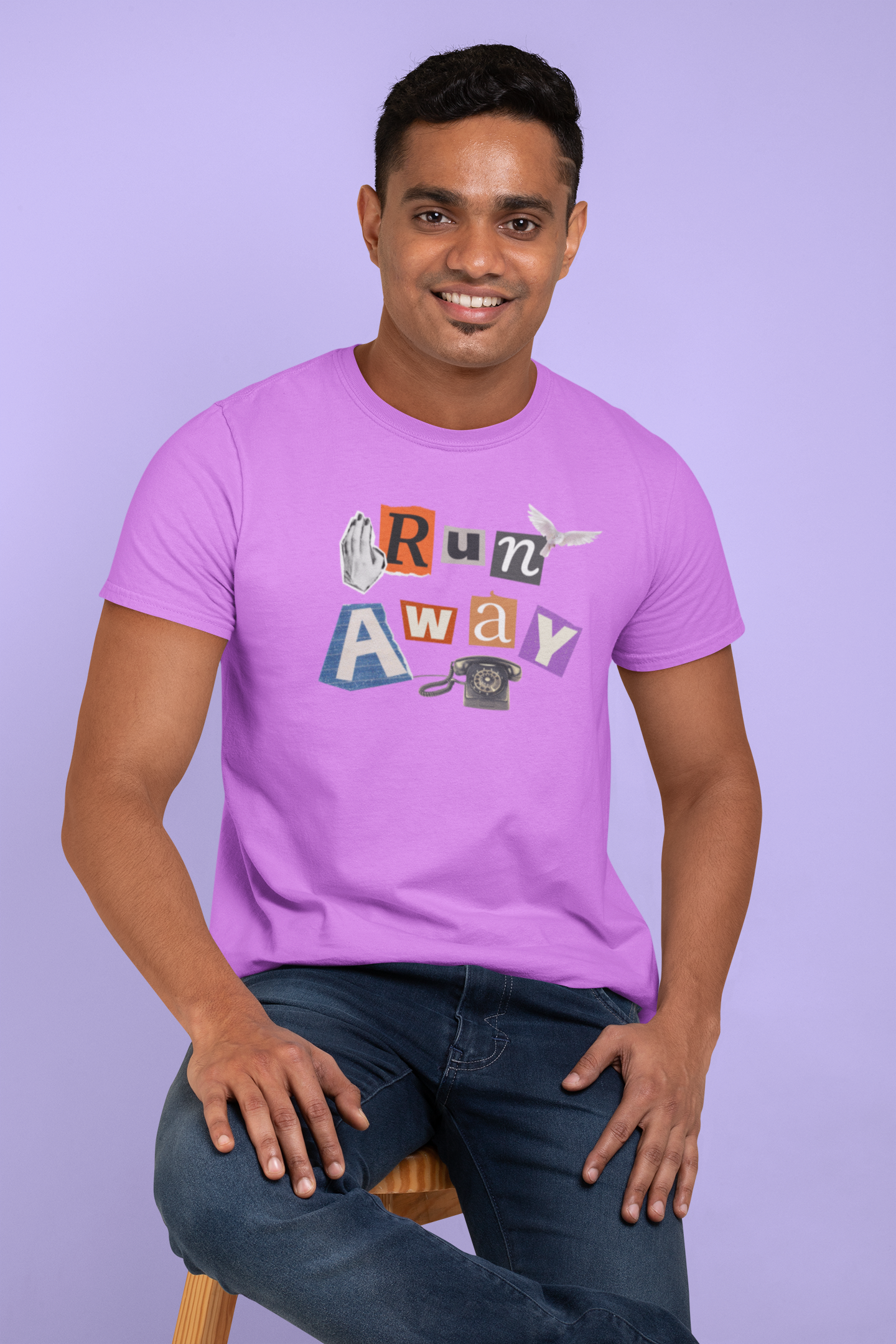 Run Away Collection: Classic Cotton T-Shirt