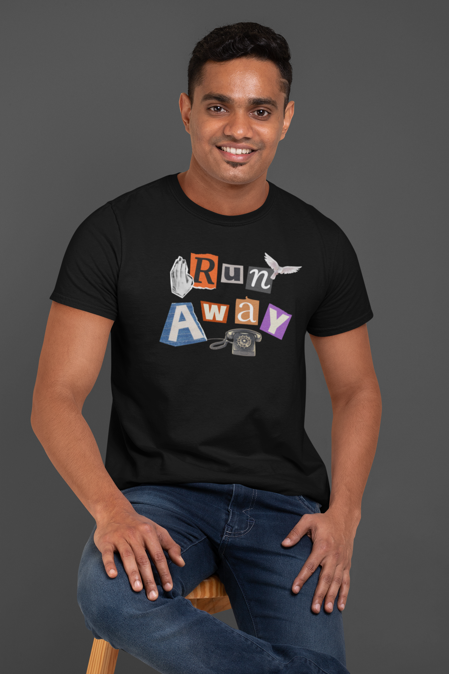 Run Away Collection: Classic Cotton T-Shirt