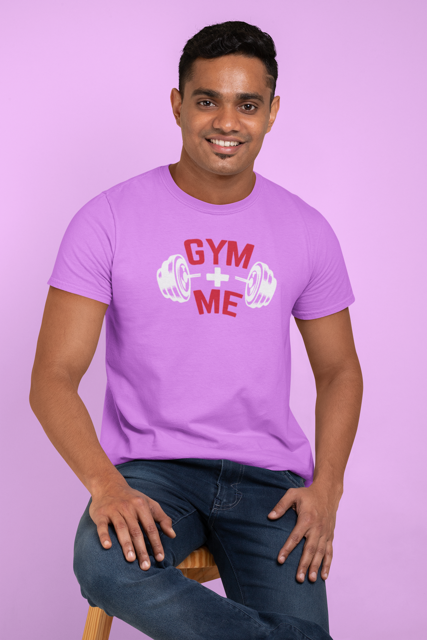 Unleash Your Inner Beast with our 'GYM Rat' Cotton Workout Tee