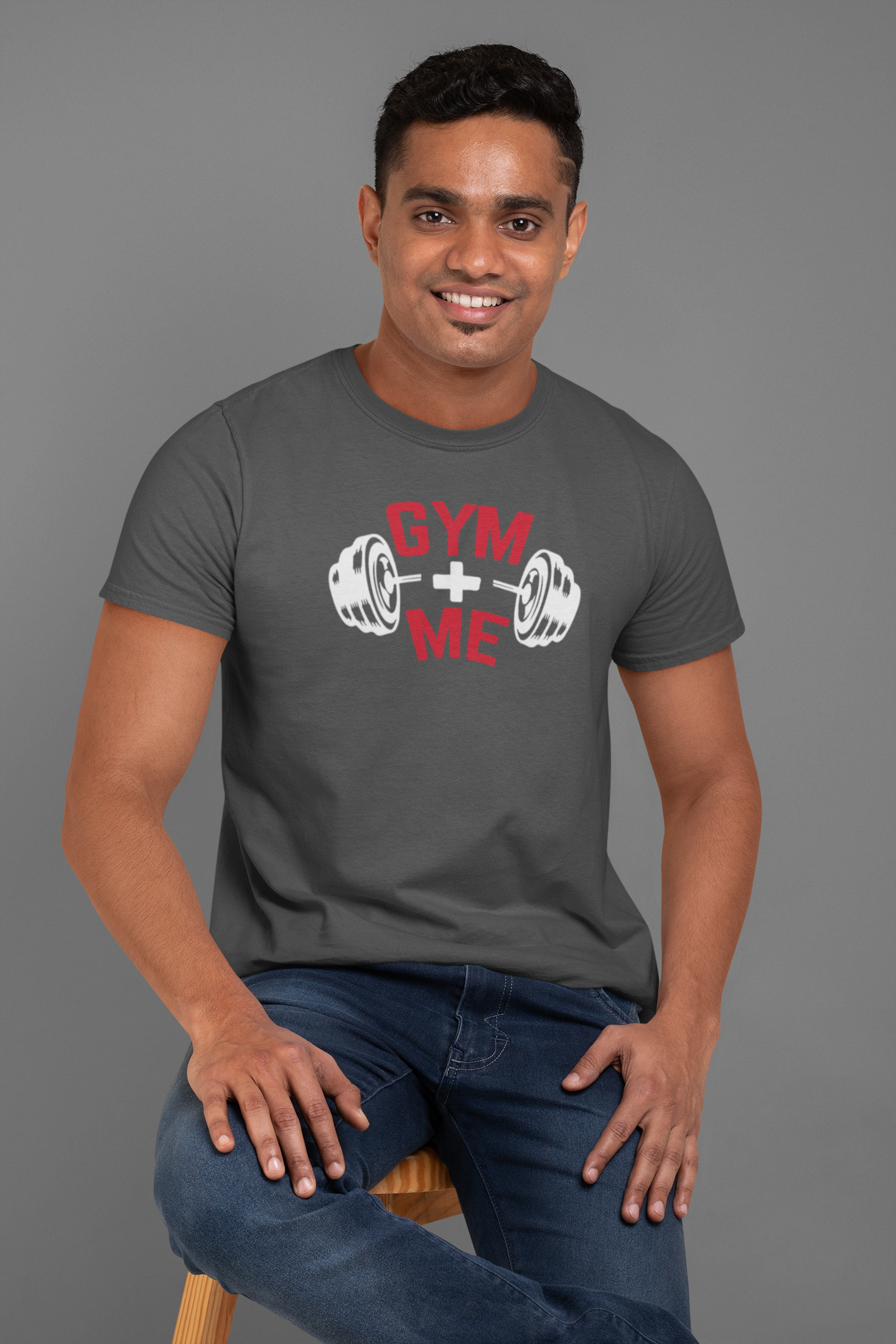 GYM Me Cotton T-Shirt - Comfortable Workout Apparel for Fitness Enthusiasts