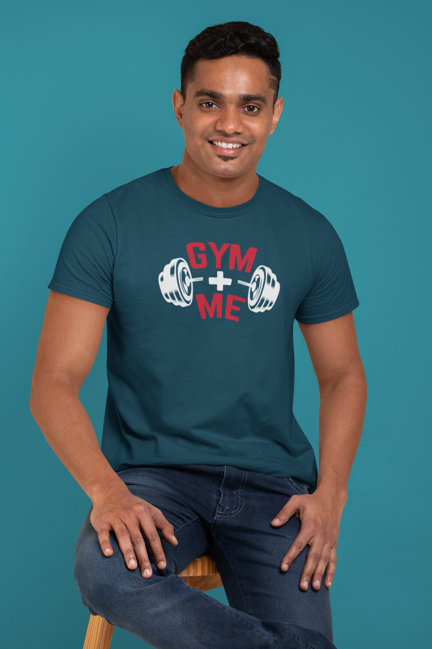 GYM Me Cotton T-Shirt - Comfortable Workout Apparel for Fitness Enthusiasts