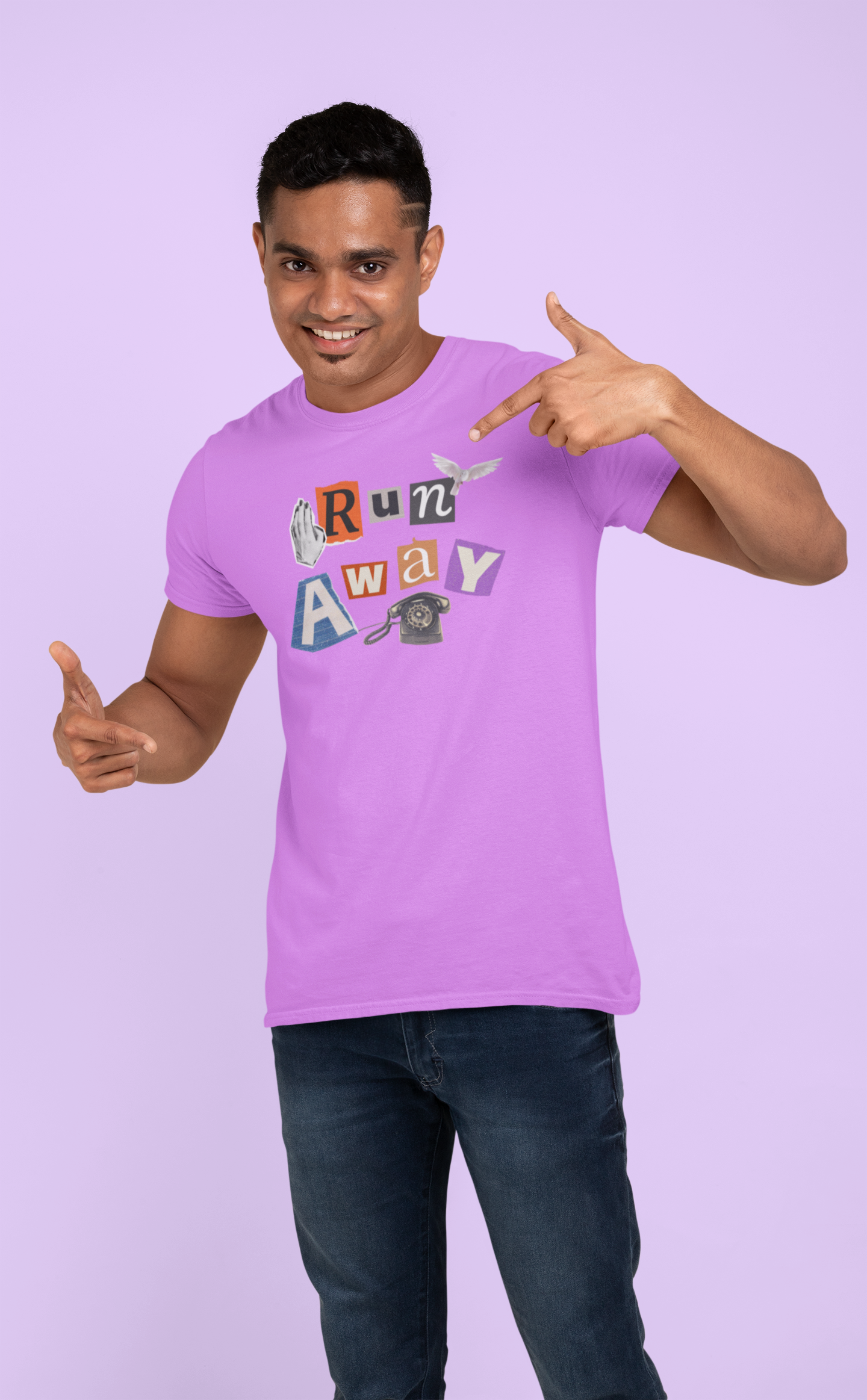 Run Away Collection: Classic Cotton T-Shirt