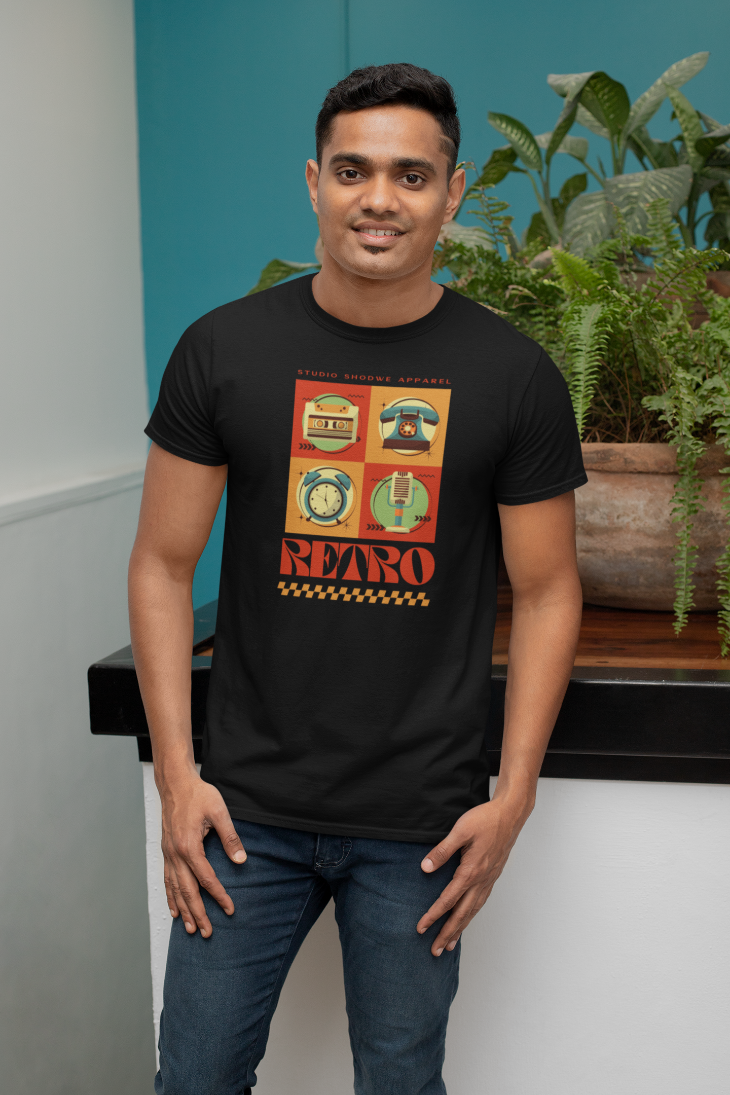 Retro Vibes Cotton T-Shirt – Classic Style for Timeless Appeal