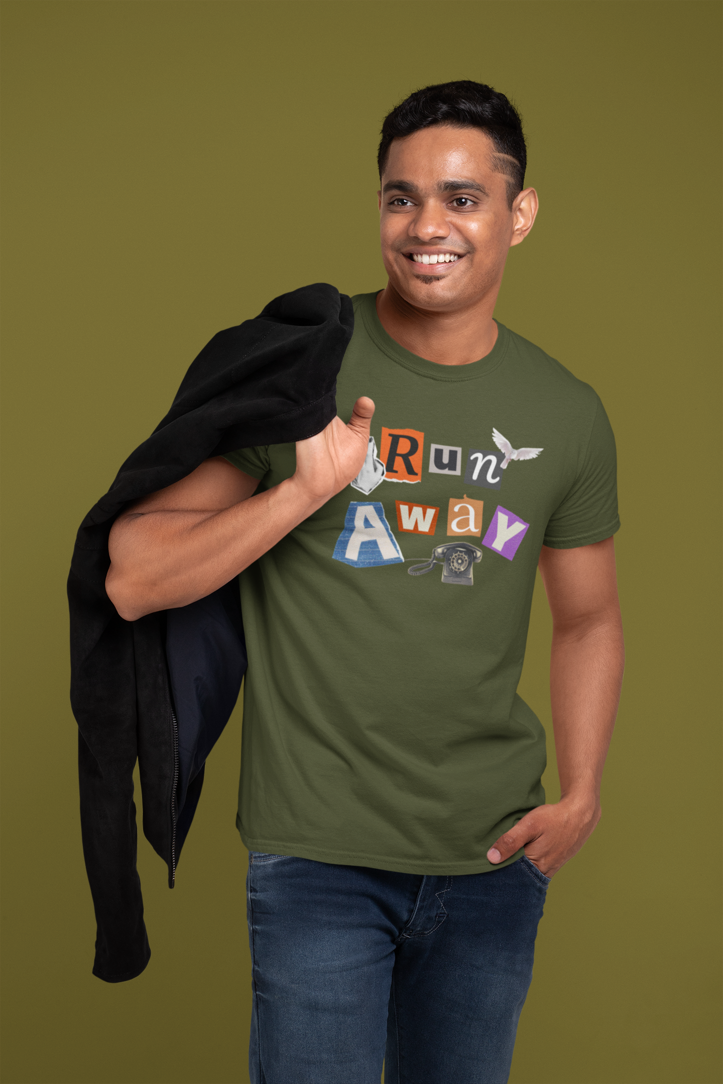 Run Away Collection: Classic Cotton T-Shirt