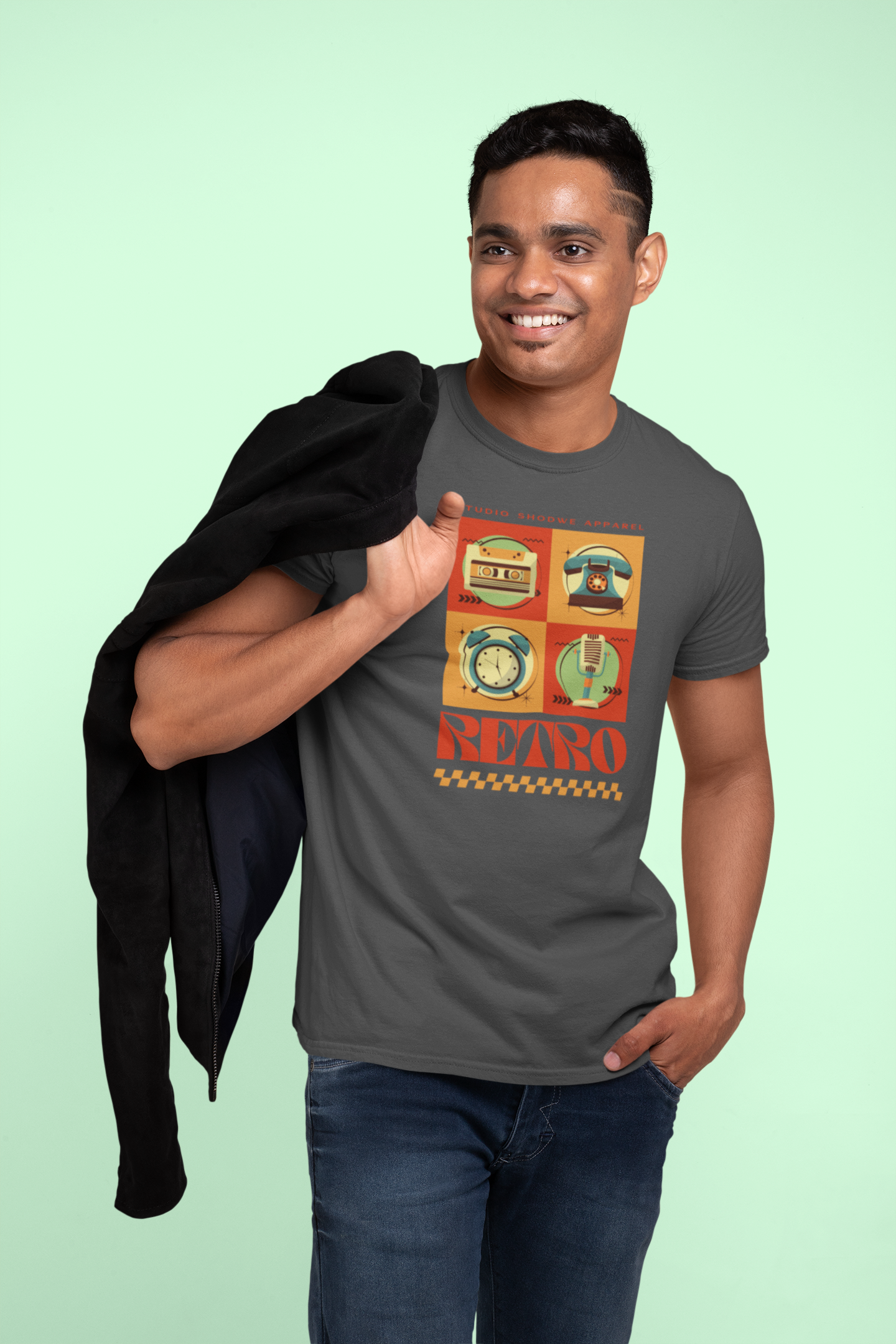 Retro Vibes Cotton T-Shirt – Classic Style for Timeless Appeal