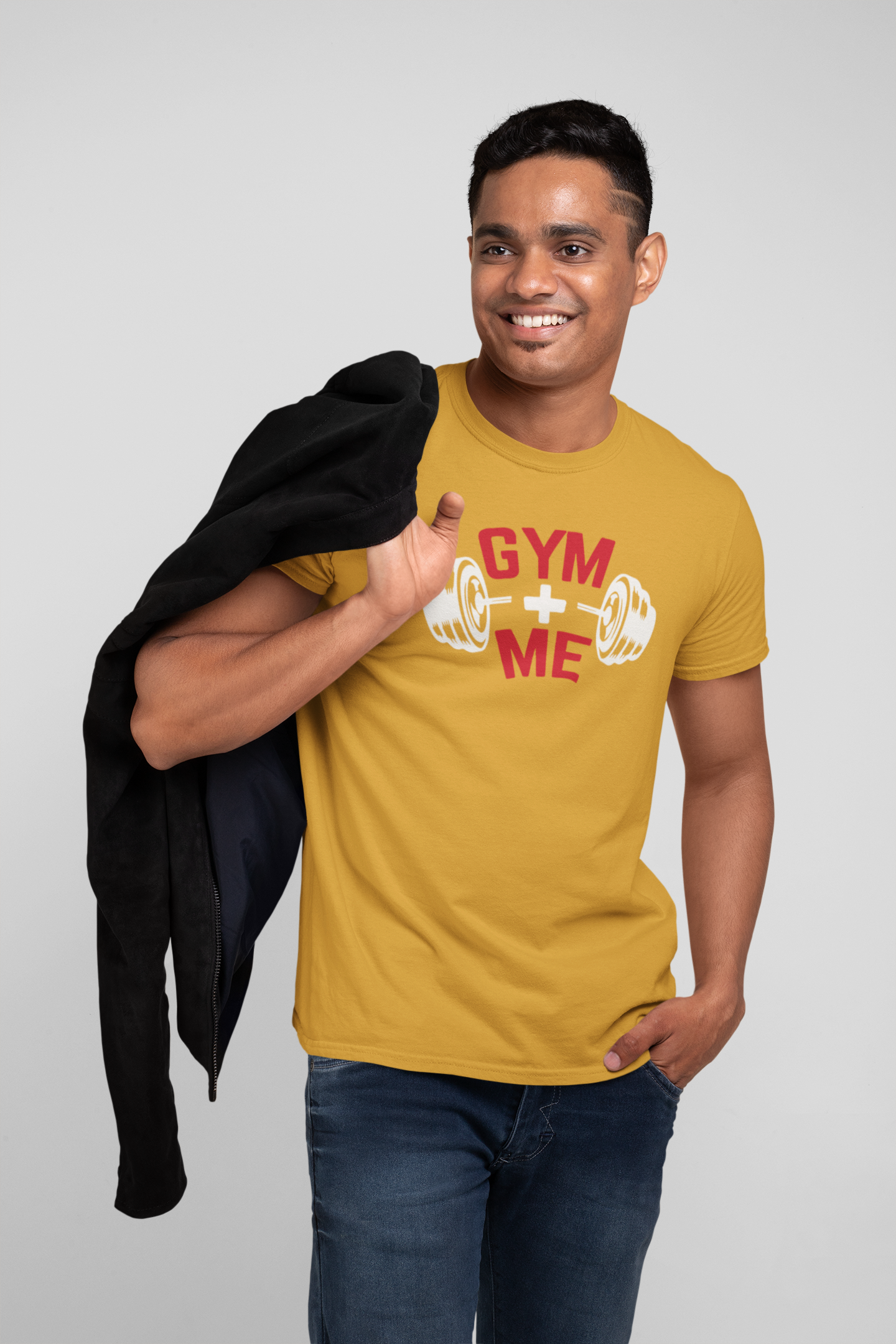 GYM Me Cotton T-Shirt - Comfortable Workout Apparel for Fitness Enthusiasts