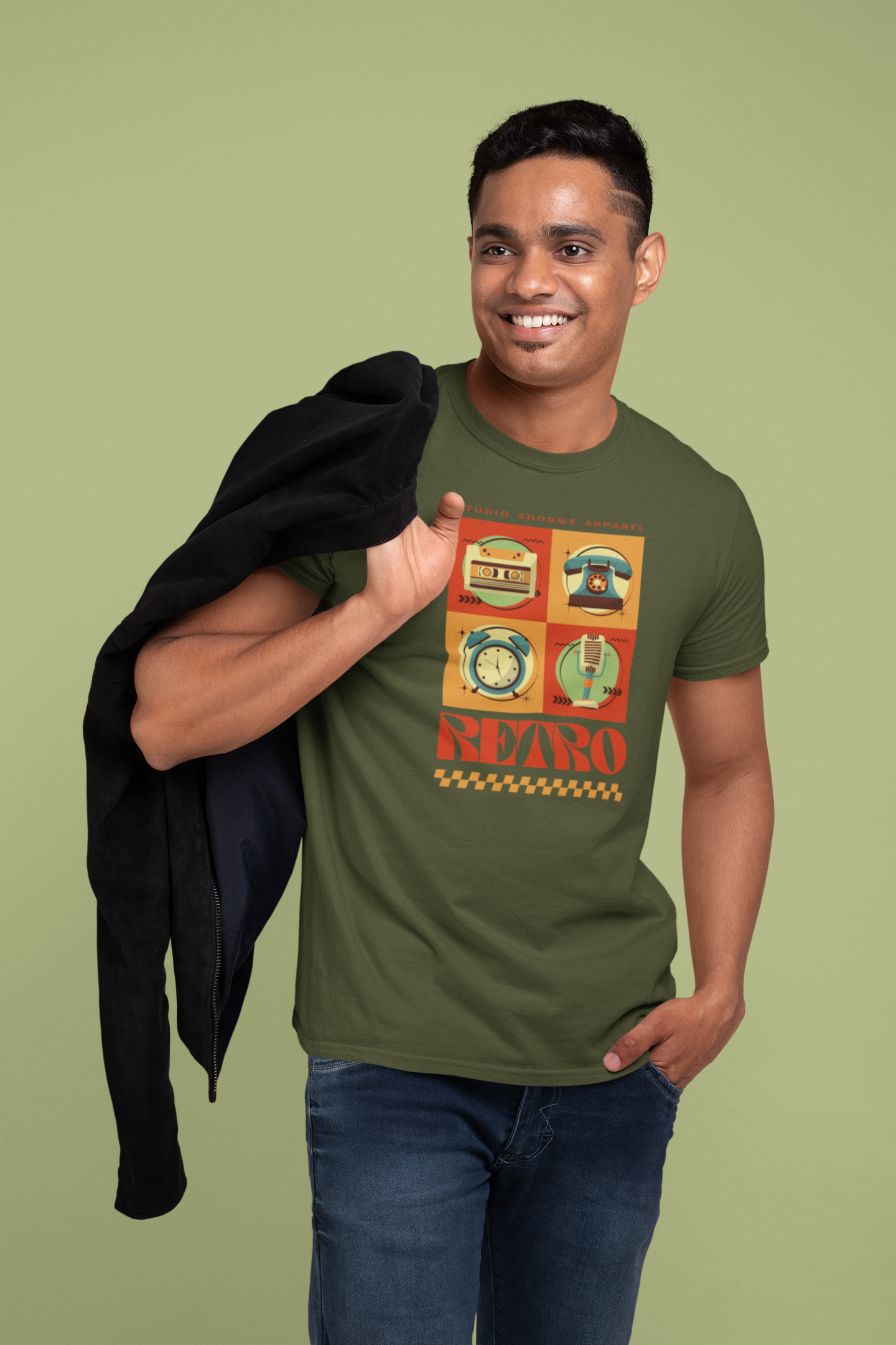 Retro Vibes Cotton T-Shirt – Classic Style for Timeless Appeal