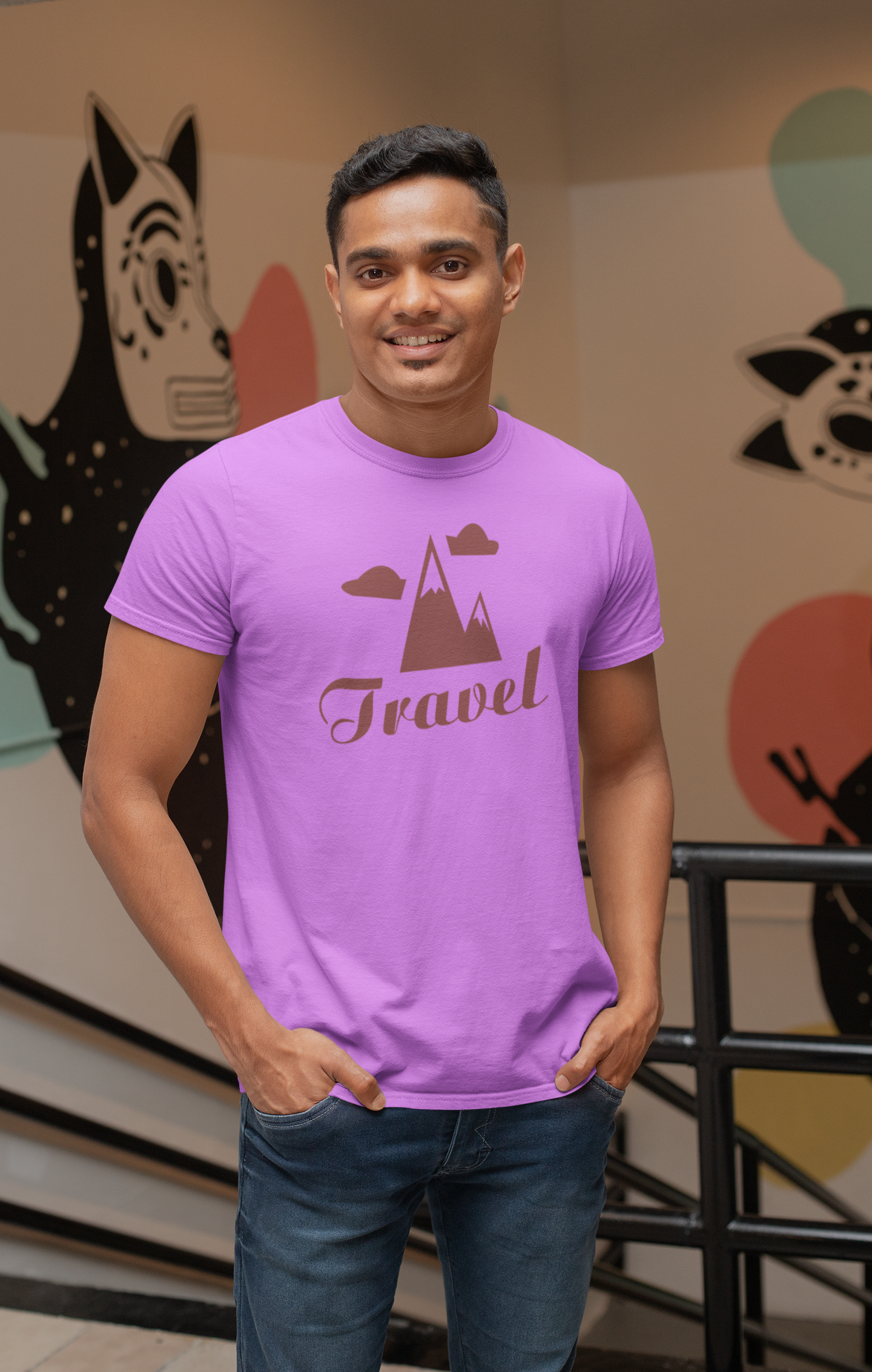 Roam in Comfort: Travel Tour Cotton T-shirt - Your Perfect Travel Companion