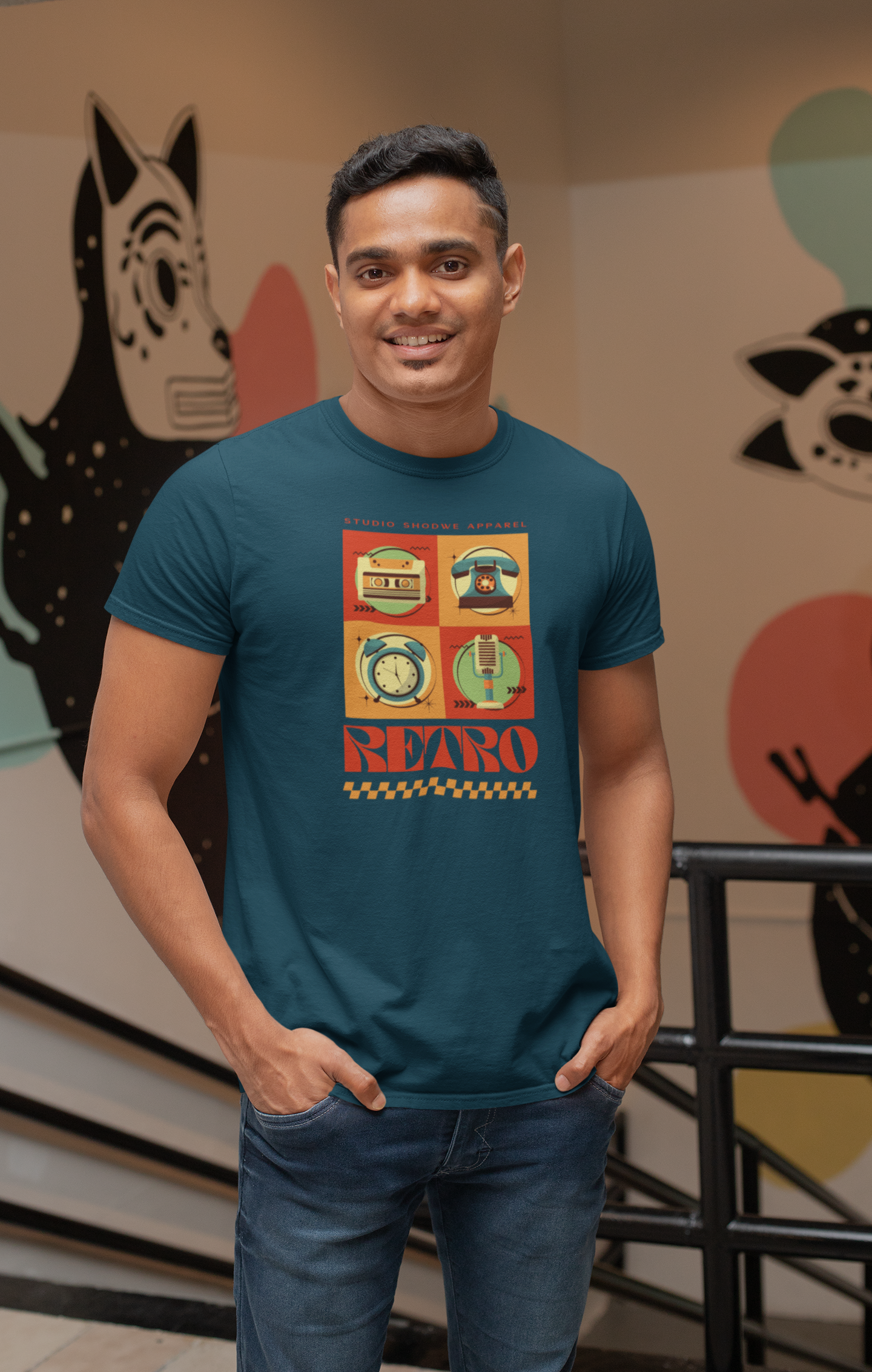 Retro Vibes Cotton T-Shirt – Classic Style for Timeless Appeal