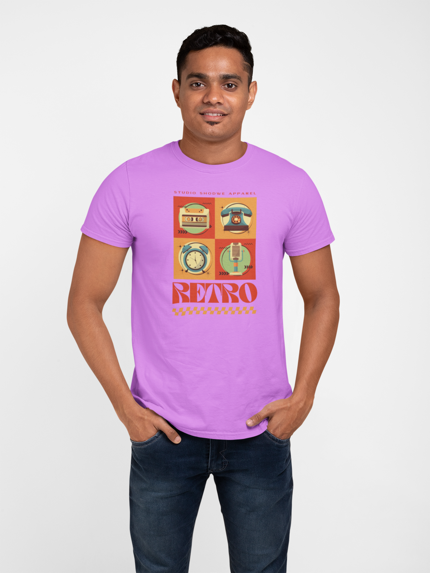 Retro Vibes Cotton T-Shirt – Classic Style for Timeless Appeal