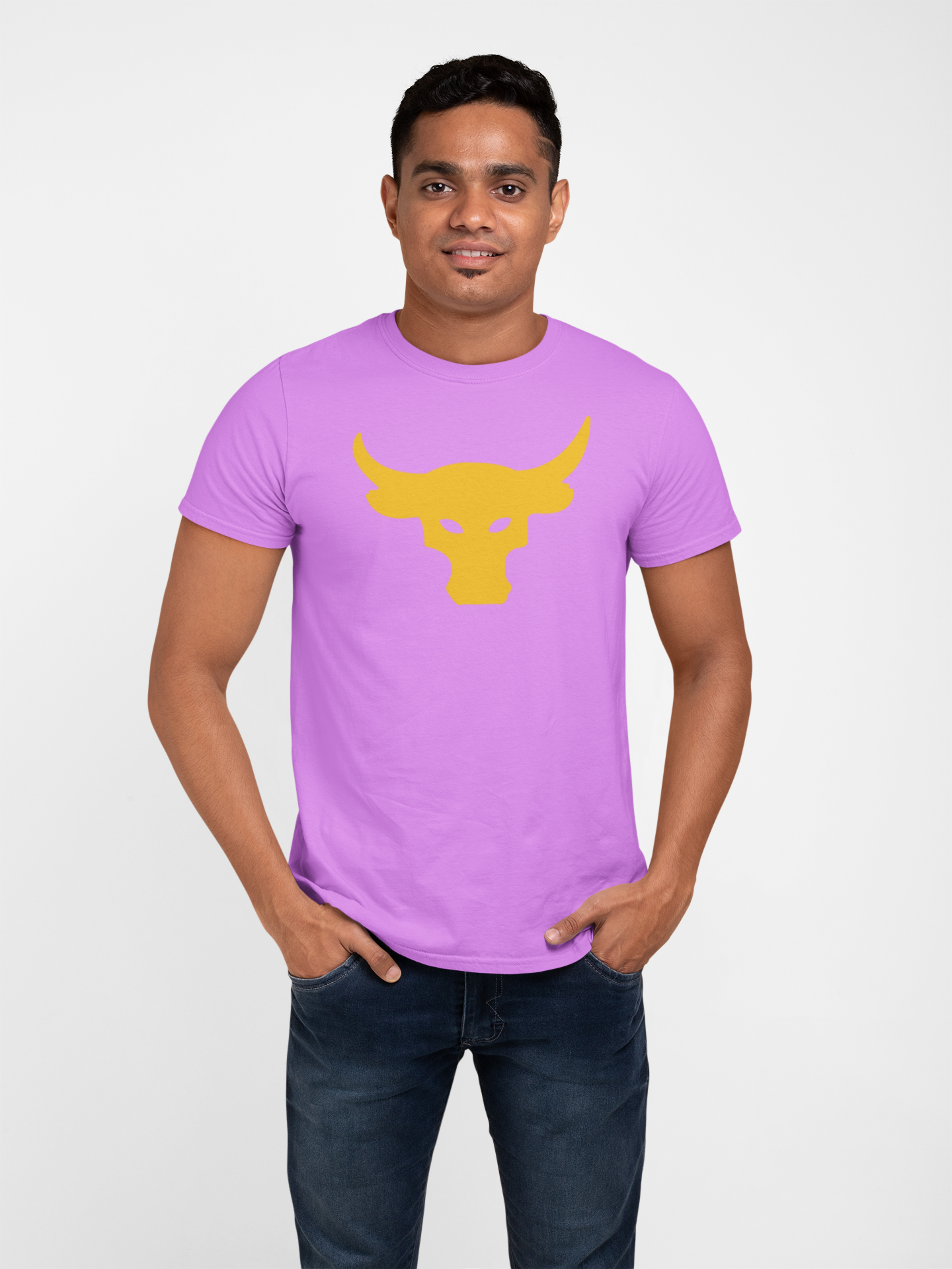 Bull Emblem Cotton Tee - Premium Comfort and Style