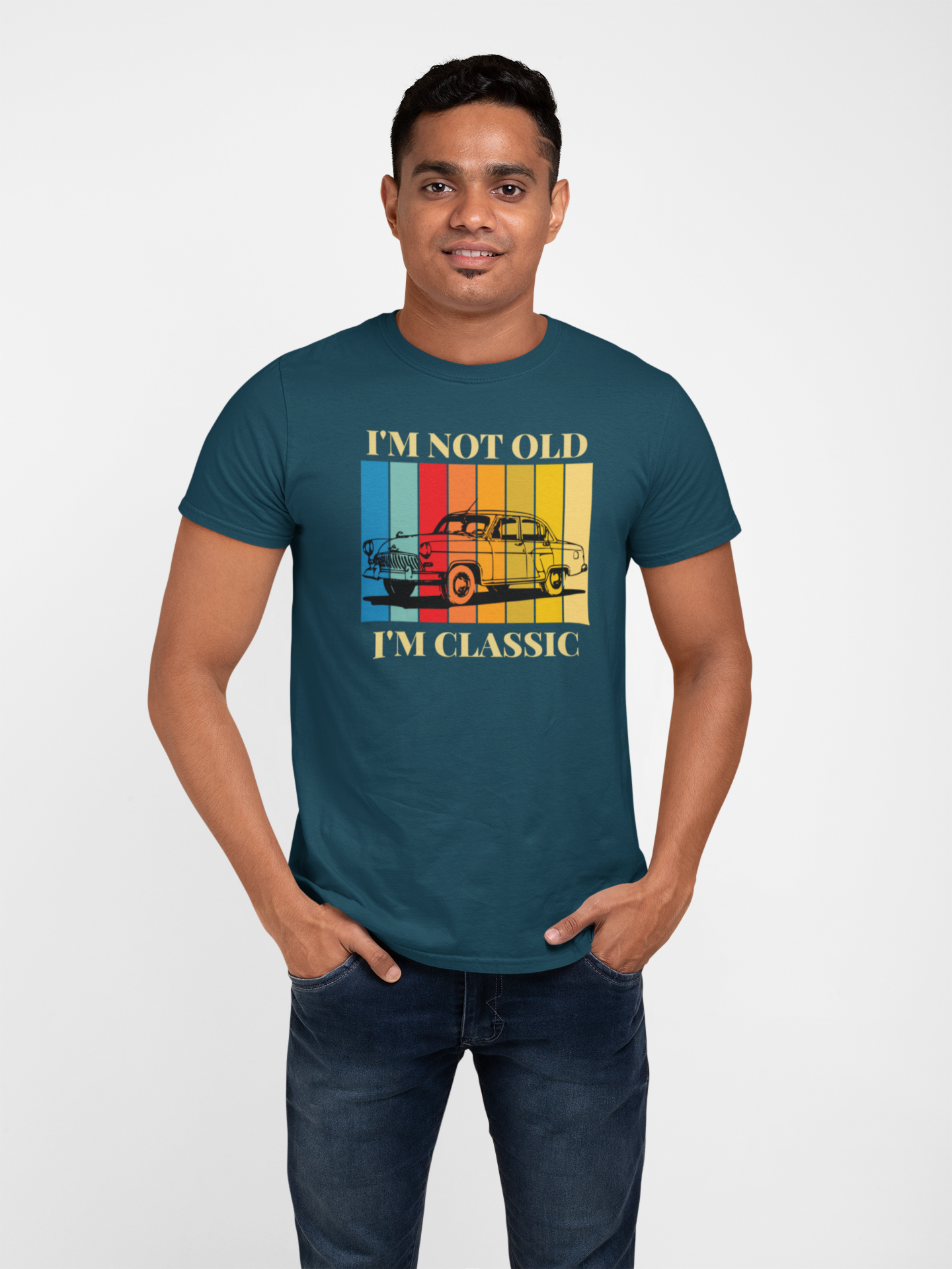 Timeless Coolness: 'I am not Glad I am Classic' Tee in Cotton