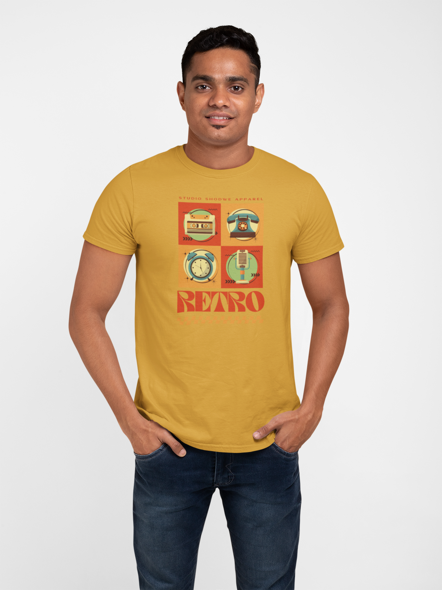 Retro Vibes Cotton T-Shirt – Classic Style for Timeless Appeal