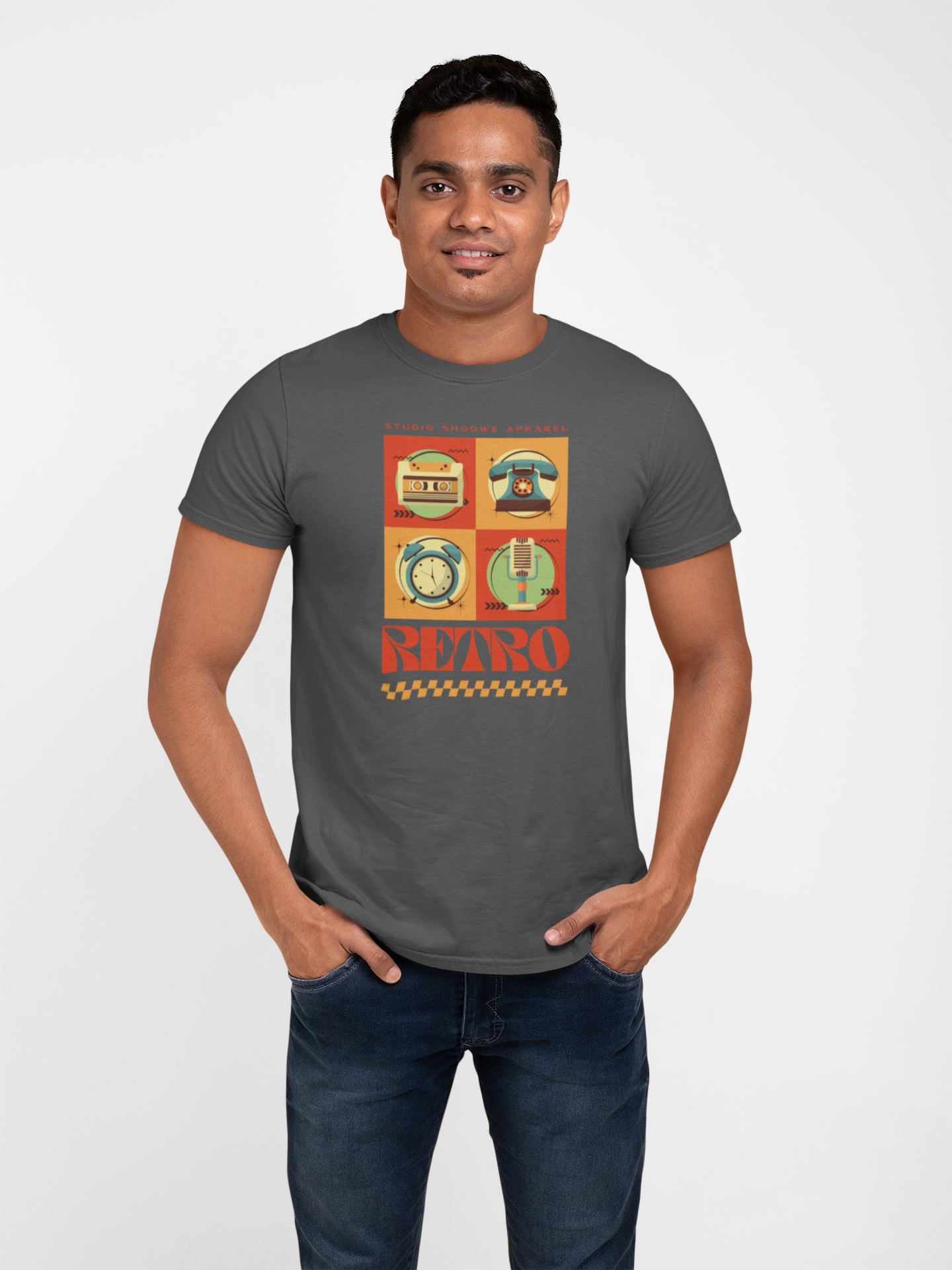 Retro Vibes Cotton T-Shirt – Classic Style for Timeless Appeal