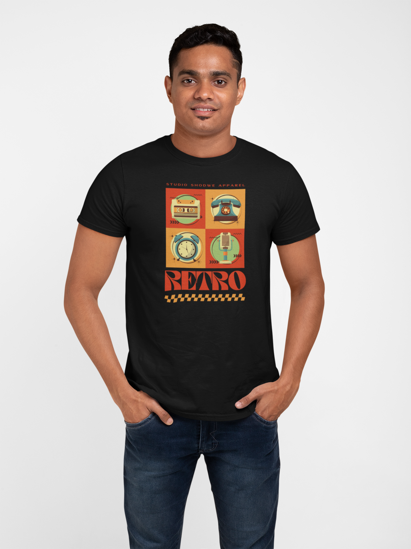 Retro Vibes Cotton T-Shirt – Classic Style for Timeless Appeal