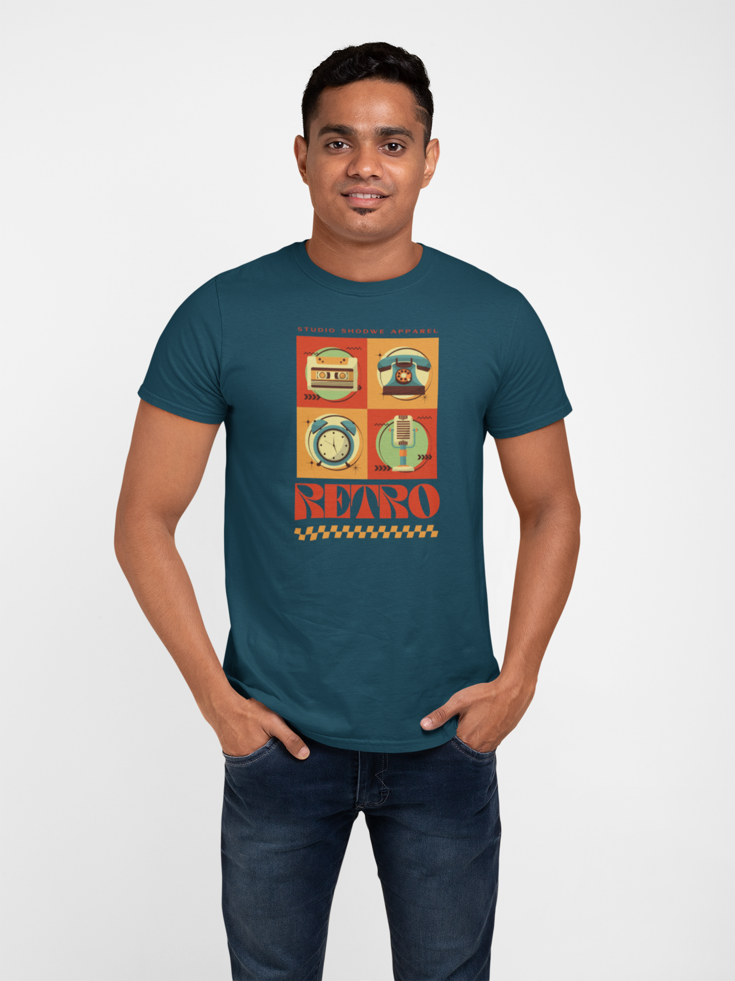 Retro Vibes Cotton T-Shirt – Classic Style for Timeless Appeal