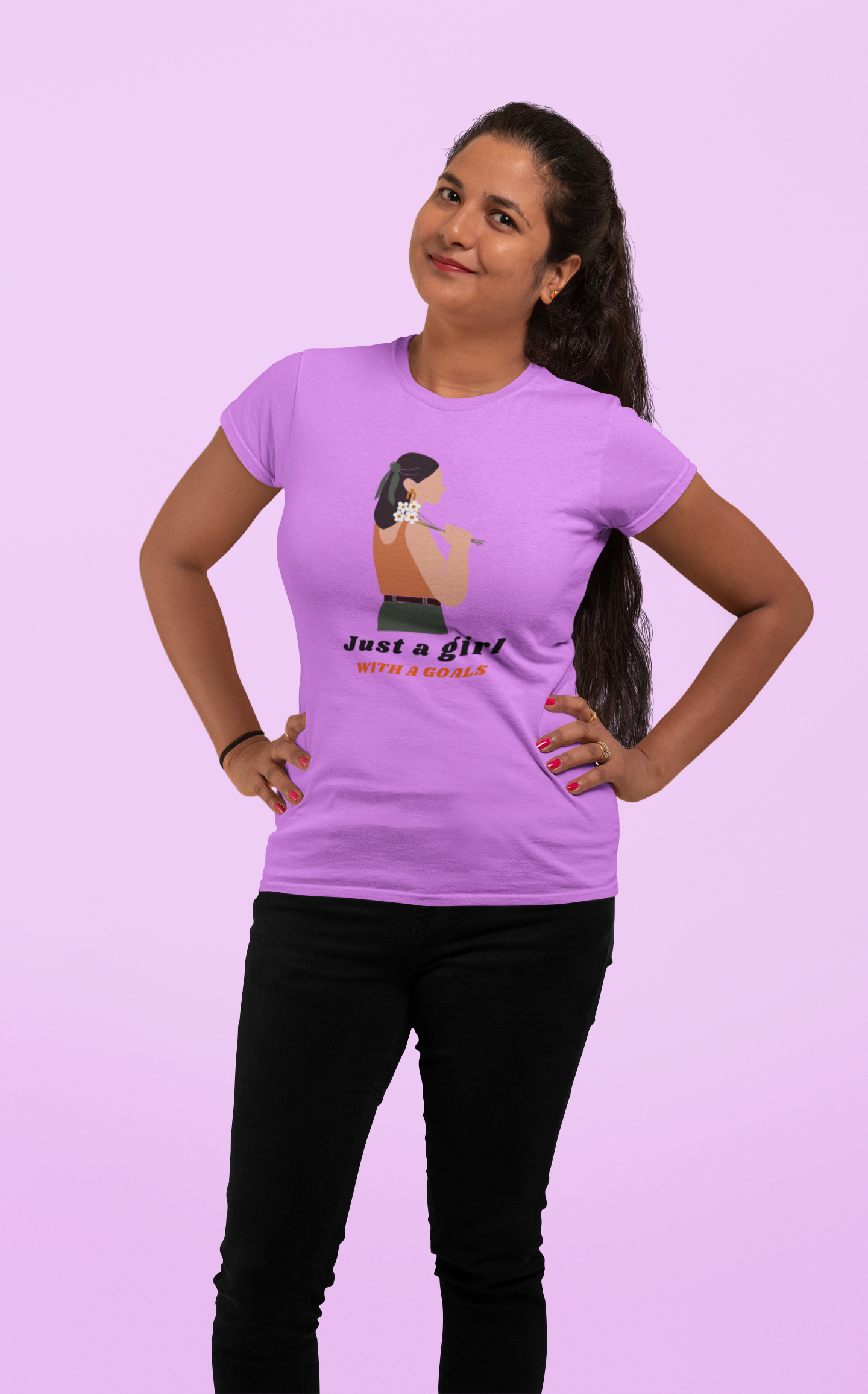 Empowered Dreams: Just a Girl with Goals Tee