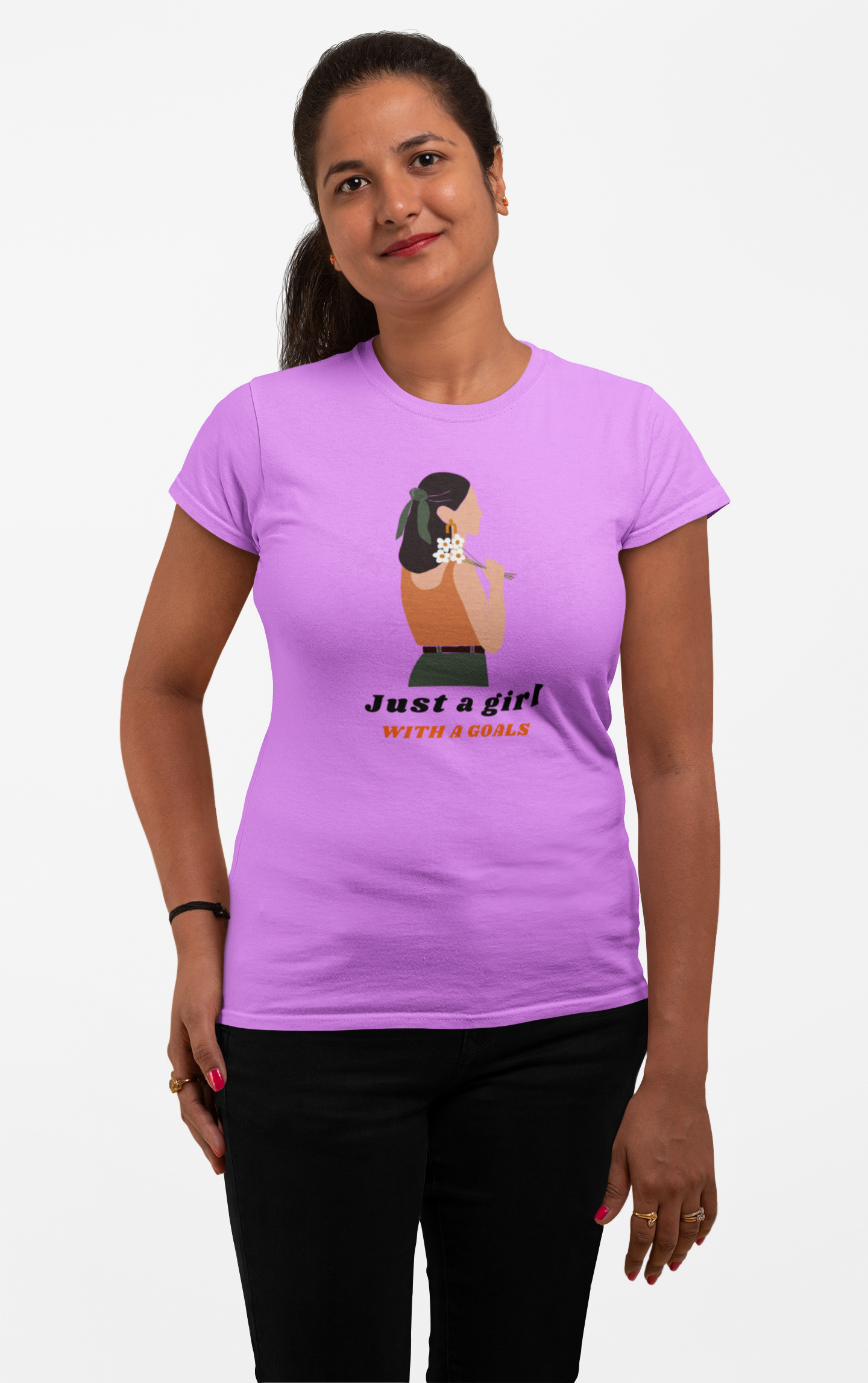 Empowered Dreams: Just a Girl with Goals Tee